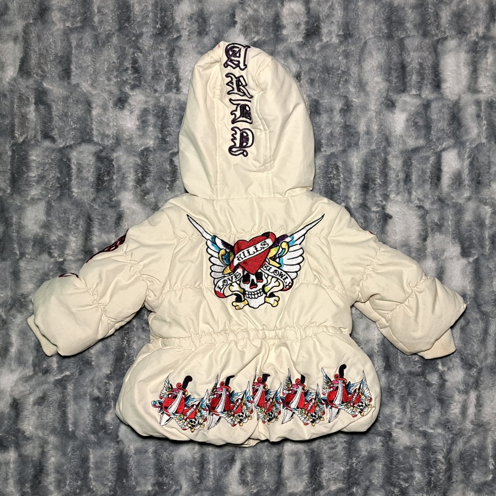 Y2k Ed Hardy Jacket for Kids